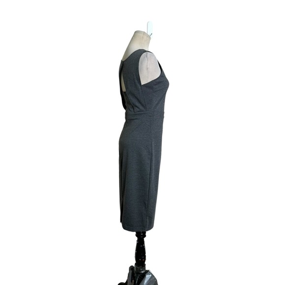 Cupcakes and Cashmere gray sleeveless open back sheath dress size XS - Picture 7 of 11